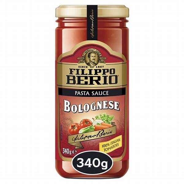 Filippo Berio Bolognese Pasta Sauce 340G
