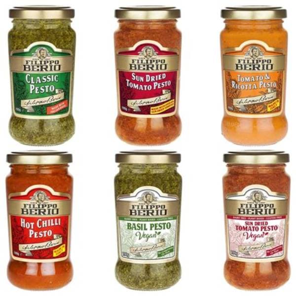 Filippo Berio Pesto Sauce Tomato & Ricotta 190g