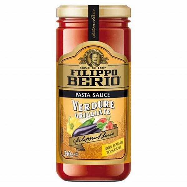 Filippo Berio Verdure Grigliate Pasta Sauce 340g