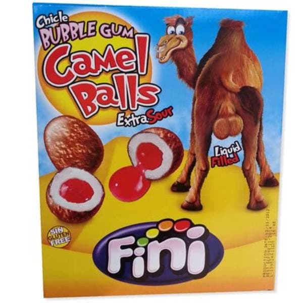 Fini Bubblegum Camel Balls Std