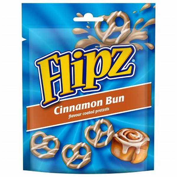 Flipz Pretzels Pouch Cinnamon Bun 90G