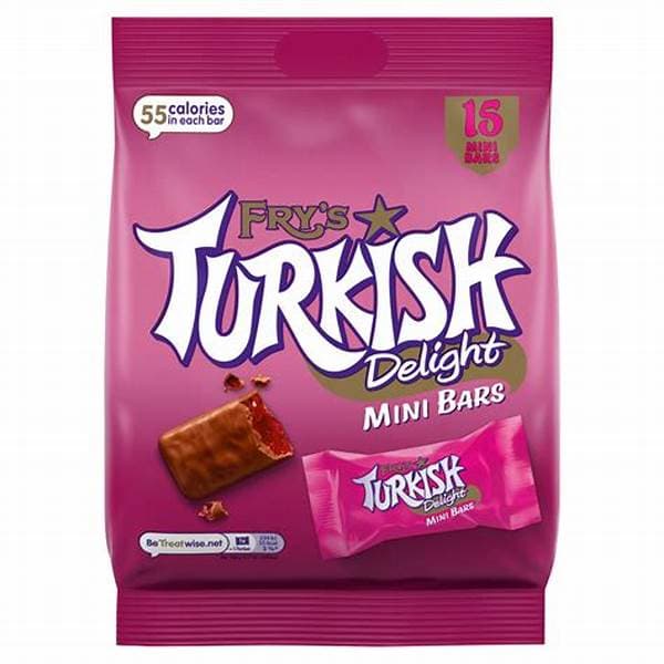 Frys Turkish Delight Mini Bars 225g