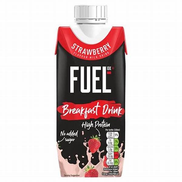 Fuel 10K Breakfast Drink Strawberry 330Ml
