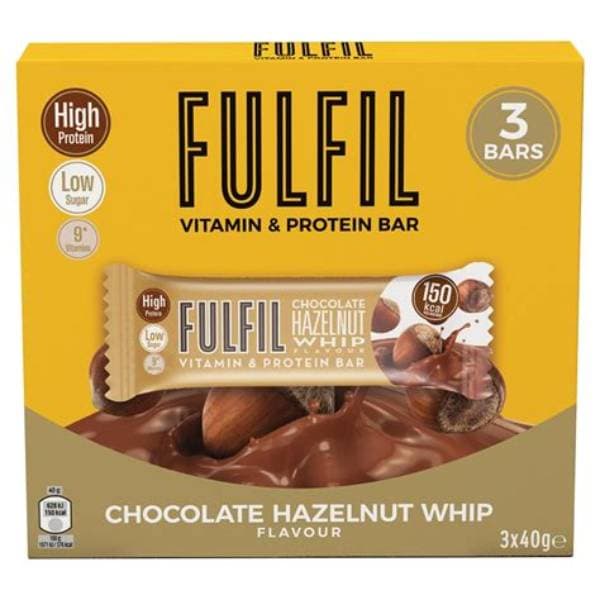 Fulfil Vitamin & Protein Bar Chocolate Hazelnut Whip 40G