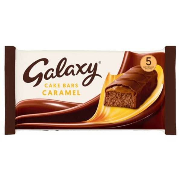 Galaxy Caramel Cake Bars 5Pk