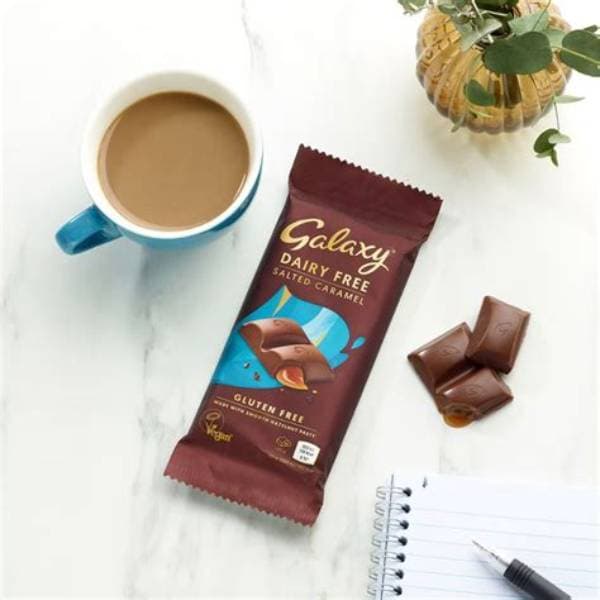 Galaxy Dairy Free Vegan - Salted Caramel 100G