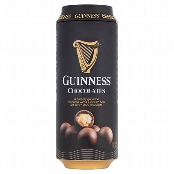 Guiness Dark Chocolate Truffles Can 125G