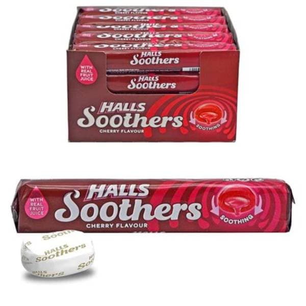 Halls Soothers Cherry 45g 20pk