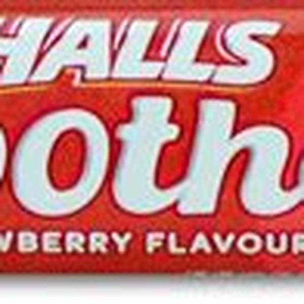 Halls Soothers Strawberry 45g 20pk