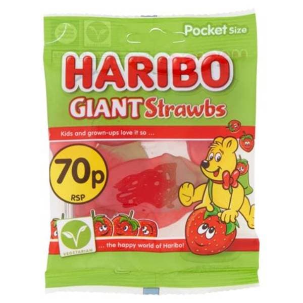 Haribo Giant Strawbs PM 0.70 60G