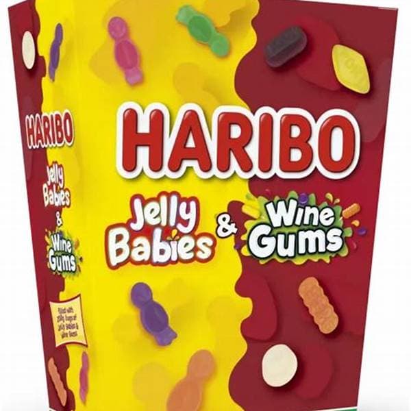 Haribo Jelly Babies & Wine Gums Gift Box 800G