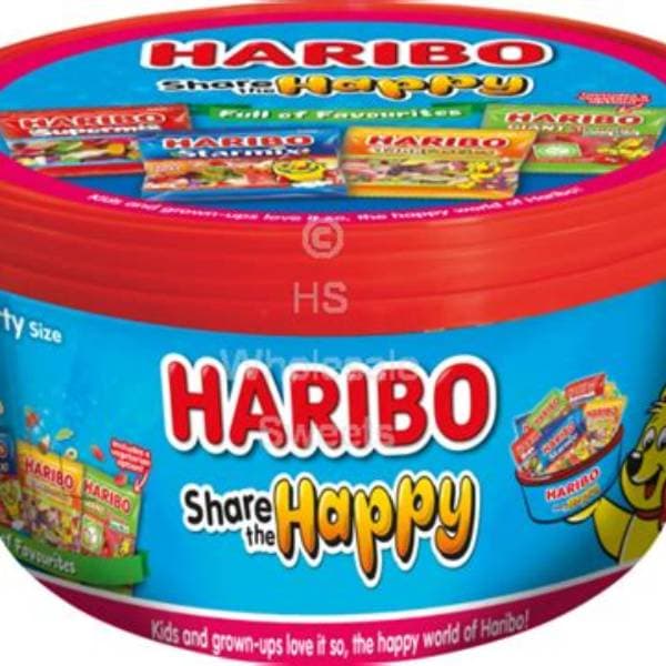 Haribo Share The Happy Tub 600G