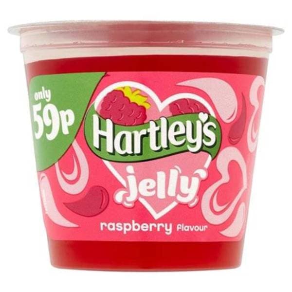 Hartleys Jelly Pot PM 90P - Raspberry 125G