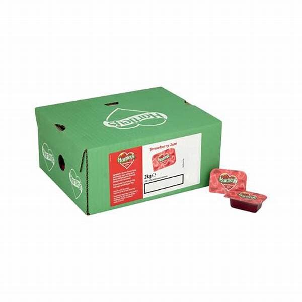 Hartleys Raspberry Jam (Pack Of 100) 20G