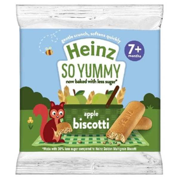 Heinz Apple Biscotti Reduced Sugar 60g