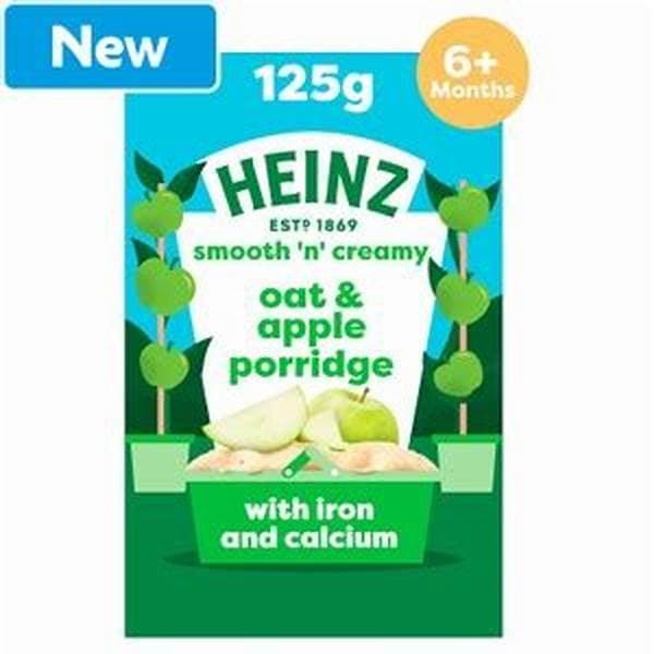 Heinz Oat Apple Porridge 125G