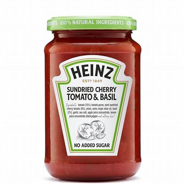 Heinz Pasta Sauce Sundried Cherry Tomato & Basil 350g