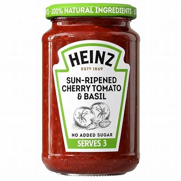 Heinz Sun-Ripened Cherry Tomato & Basil PM 1.99 350G