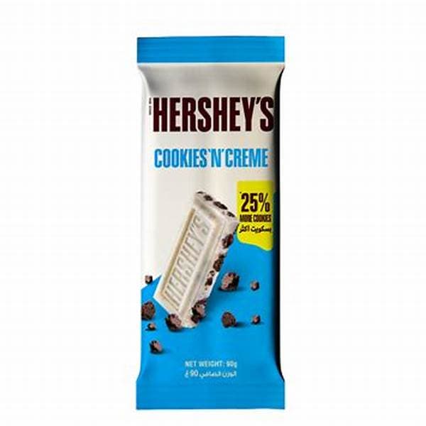Hersheys Cookies N Creme Bar Pm £1.75 90g 24pk