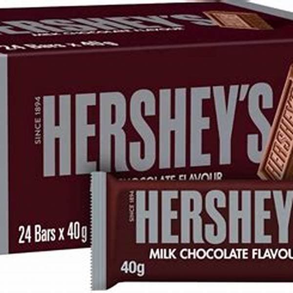 Hersheys Bar Milk Chocolate 24 X 40G