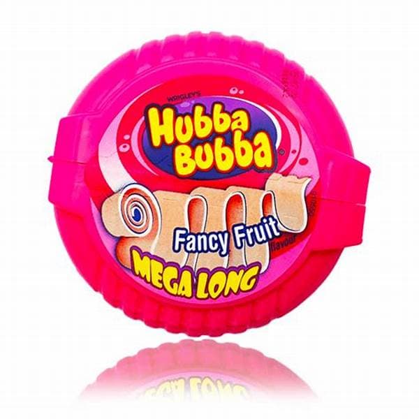 Hubba Bubba Fancy Fruit Tape 56g 12pk