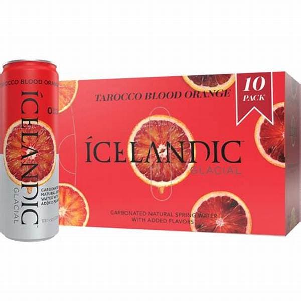 Icelandic Glacial Water Can Blood Orange 330Ml