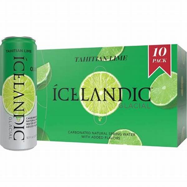 Icelandic Glacial Water Can Lime 330Ml