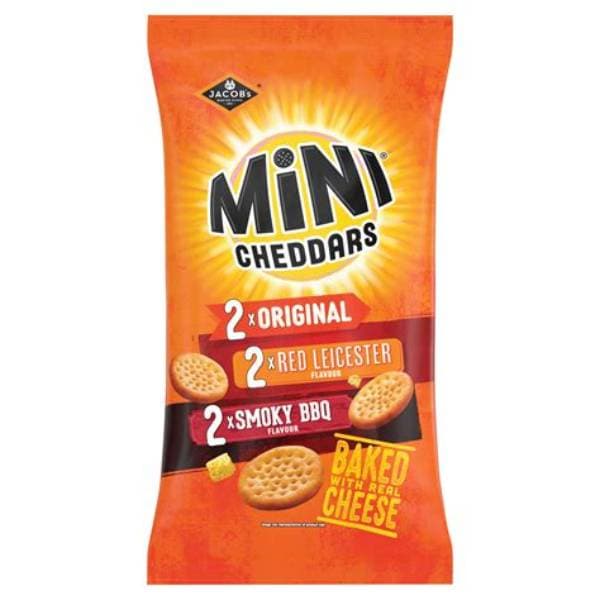 Jacobs Mini Cheddars Variety 6pk 6 x 23g