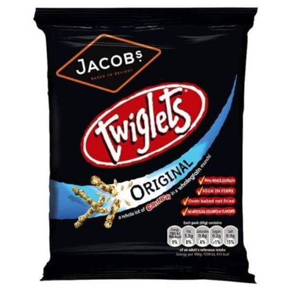 Jacobs Twiglets Original Carded 4x12 45g