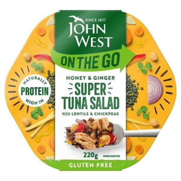 John West Otg Super Salads Honey & Ginger 220G