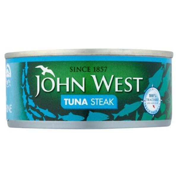 John West Tuna Steaks In Brine 160g