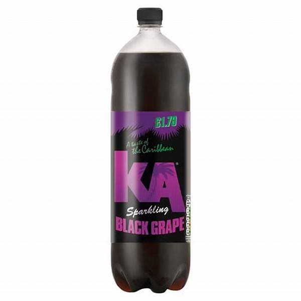 Ka Sparkling Black Grape PM 1.89 2Ltr