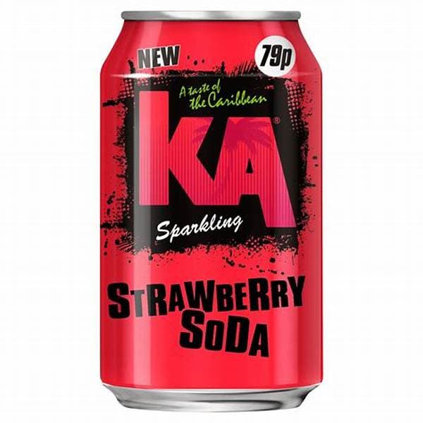 Ka Sparkling Strawberry PM 79P 330Ml