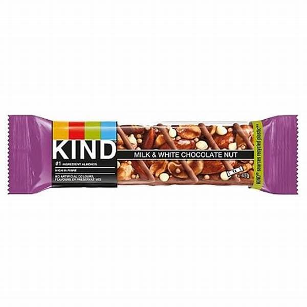 Kind Bar Milk & White Chocolate Nut 40G