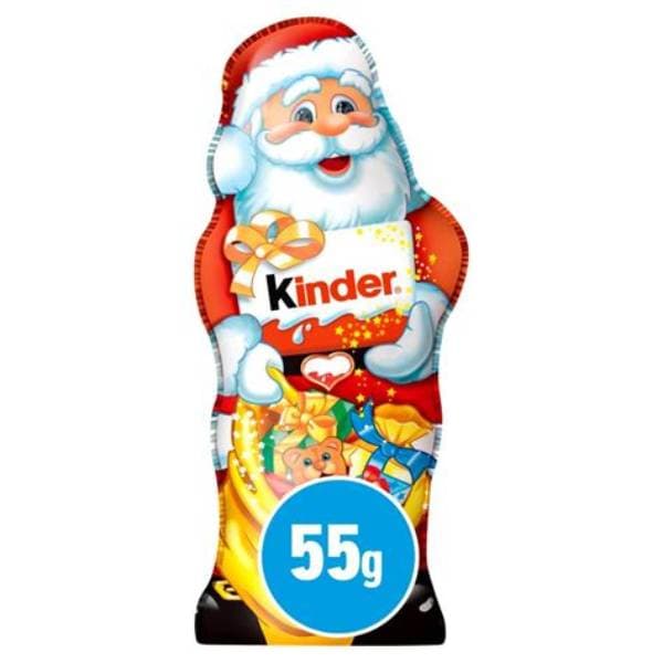 Kinder Chocolate Hollow Santa Figure 55G