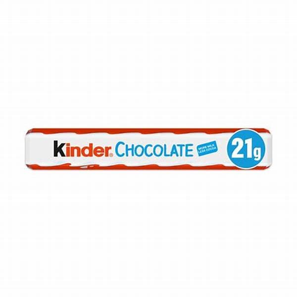 Kinder Chocolate Medium Bar PM 0.50 21G