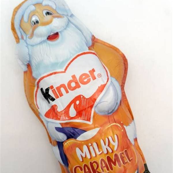 Kinder Milky Caramel Santa Figure 110G