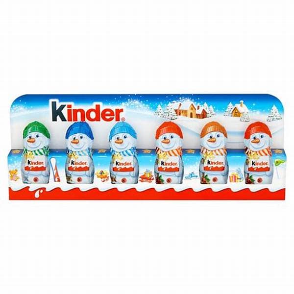 Kinder Mini Christmas Figures 6 X 15G 90G