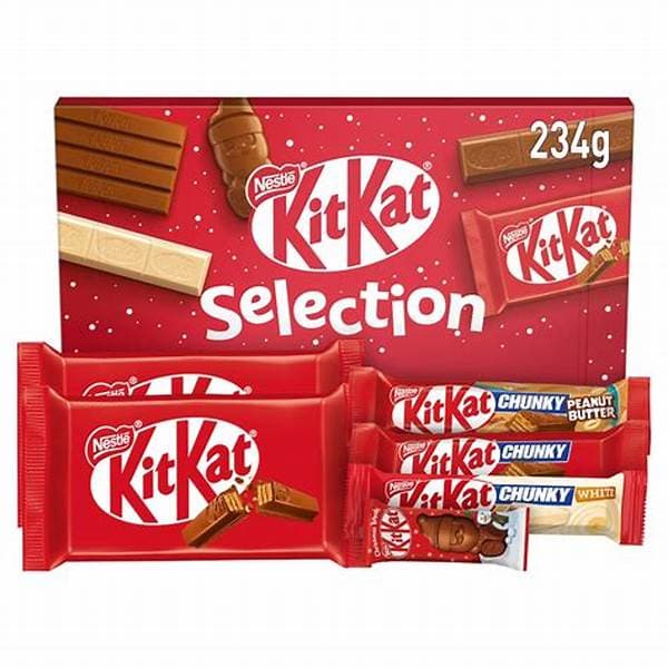 Kit Kat 2 Finger Wreath Selection Box 234G