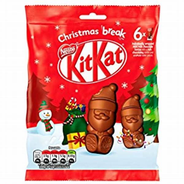 Kit Kat Mini Pouch Santa 55G