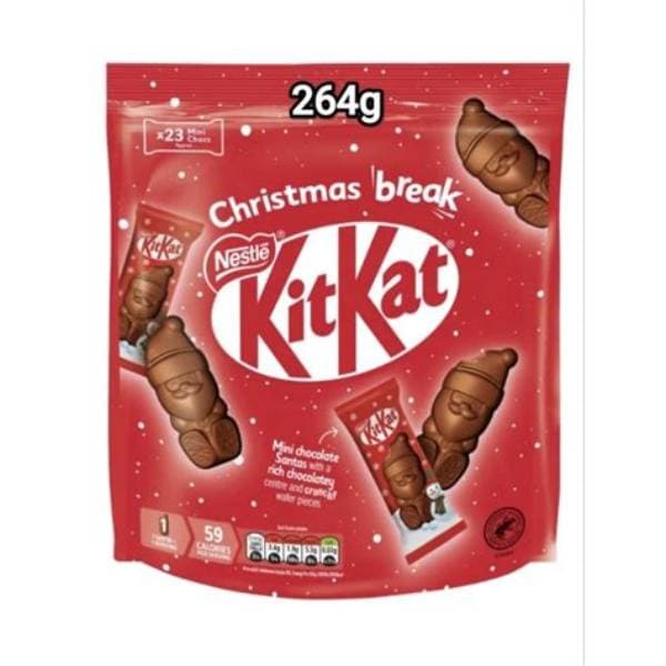 Kit Kat Santa Large Pouch 264G