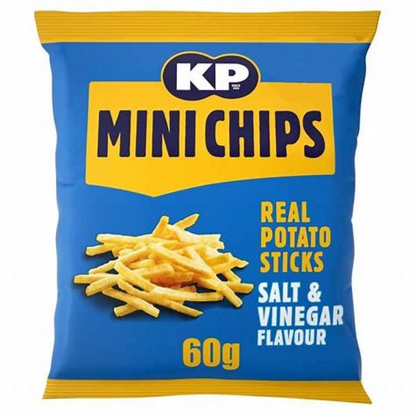 Kp Minichips Salt & Vinegar Crisps PM 1.35 60g
