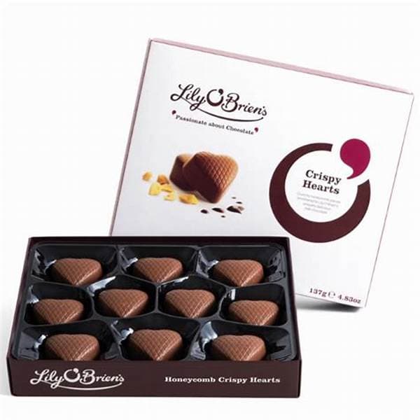 Lily OBriens Crispy Hearts Box 137G