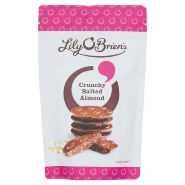 Lily OBriens Crunchy Salted Almonds Milk Bag 100G