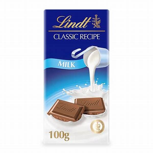 Lindt Classic Recipe Milk PM 2.95 100G