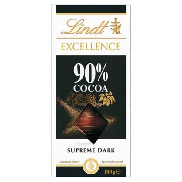 Lindt Excellence 90% Dark 100g