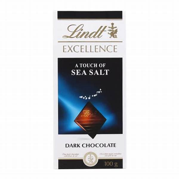 Lindt Excellence Dark Sea Salt 100g