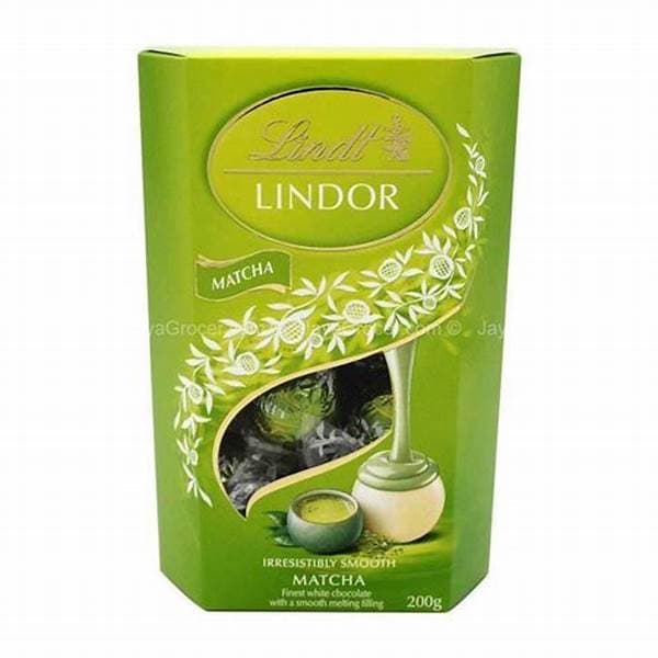 Lindt Lindor Matcha White Cornet 200G