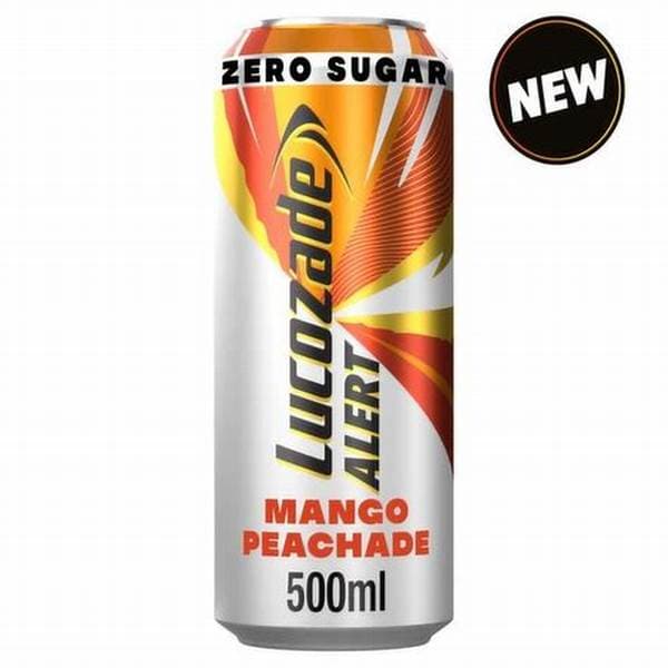 Lucozade Alert Zero Mango Peachade PM 1.00 500Ml