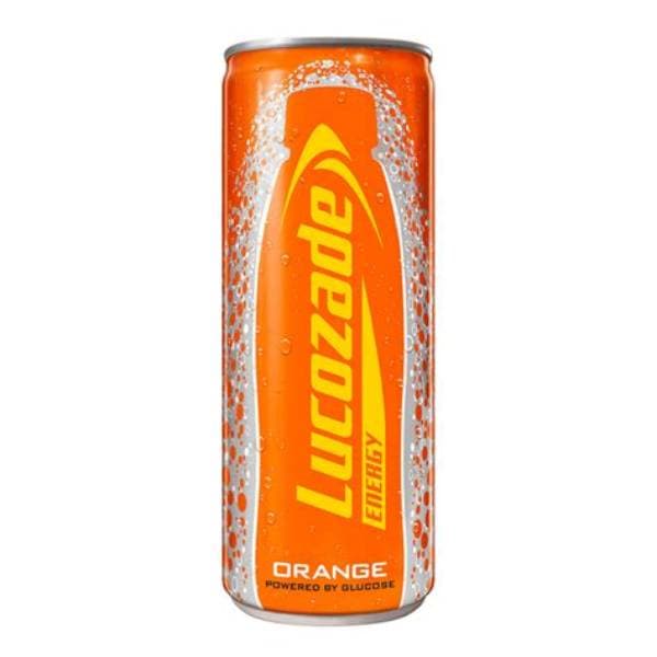 Lucozade Energy Can Orange PM 89P 250Ml